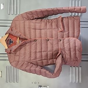 Tommy Hilfiger Womens Insulated Breathable Down Button Jacket Size 6